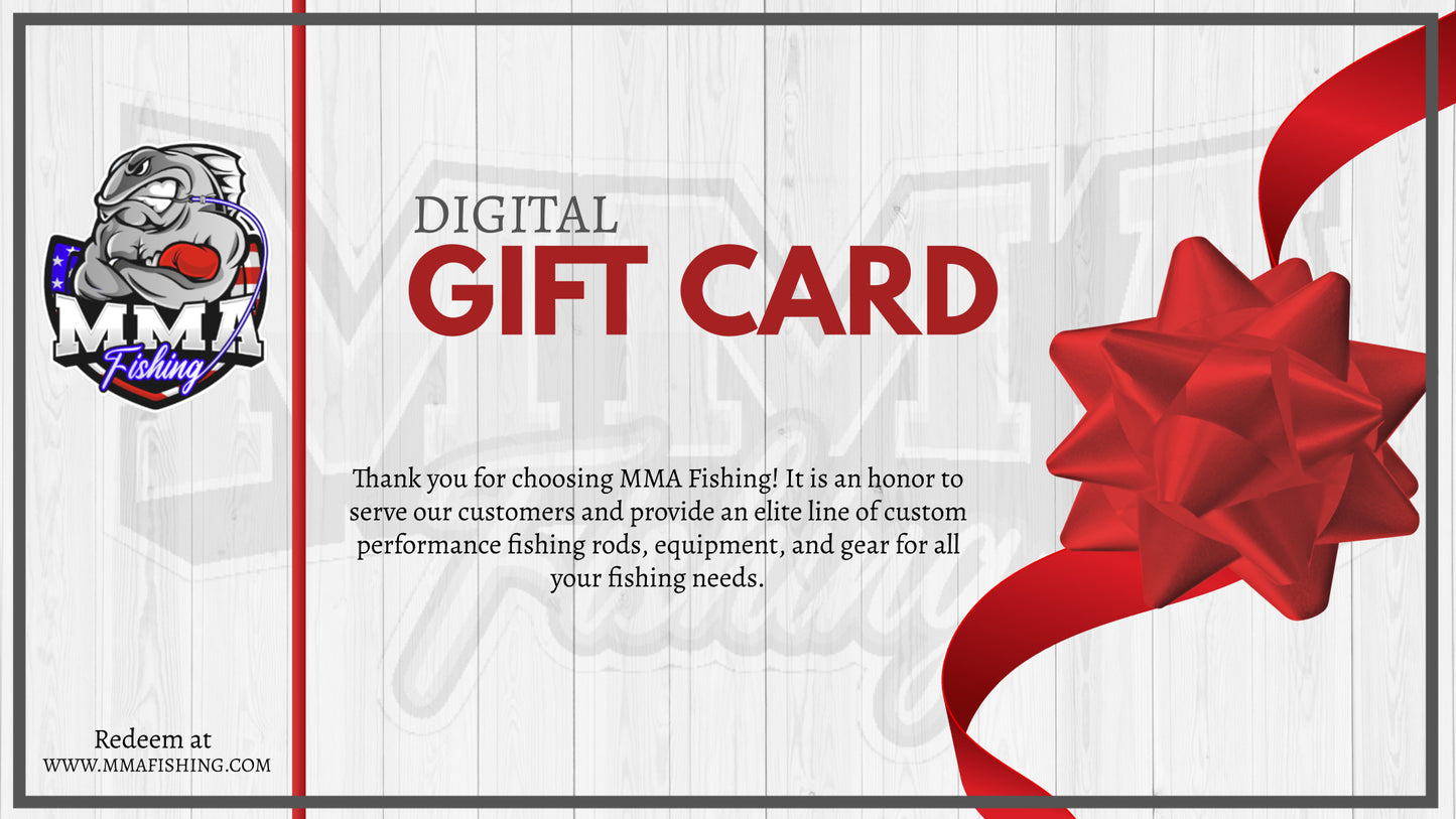 MMA Fishing Gift Card