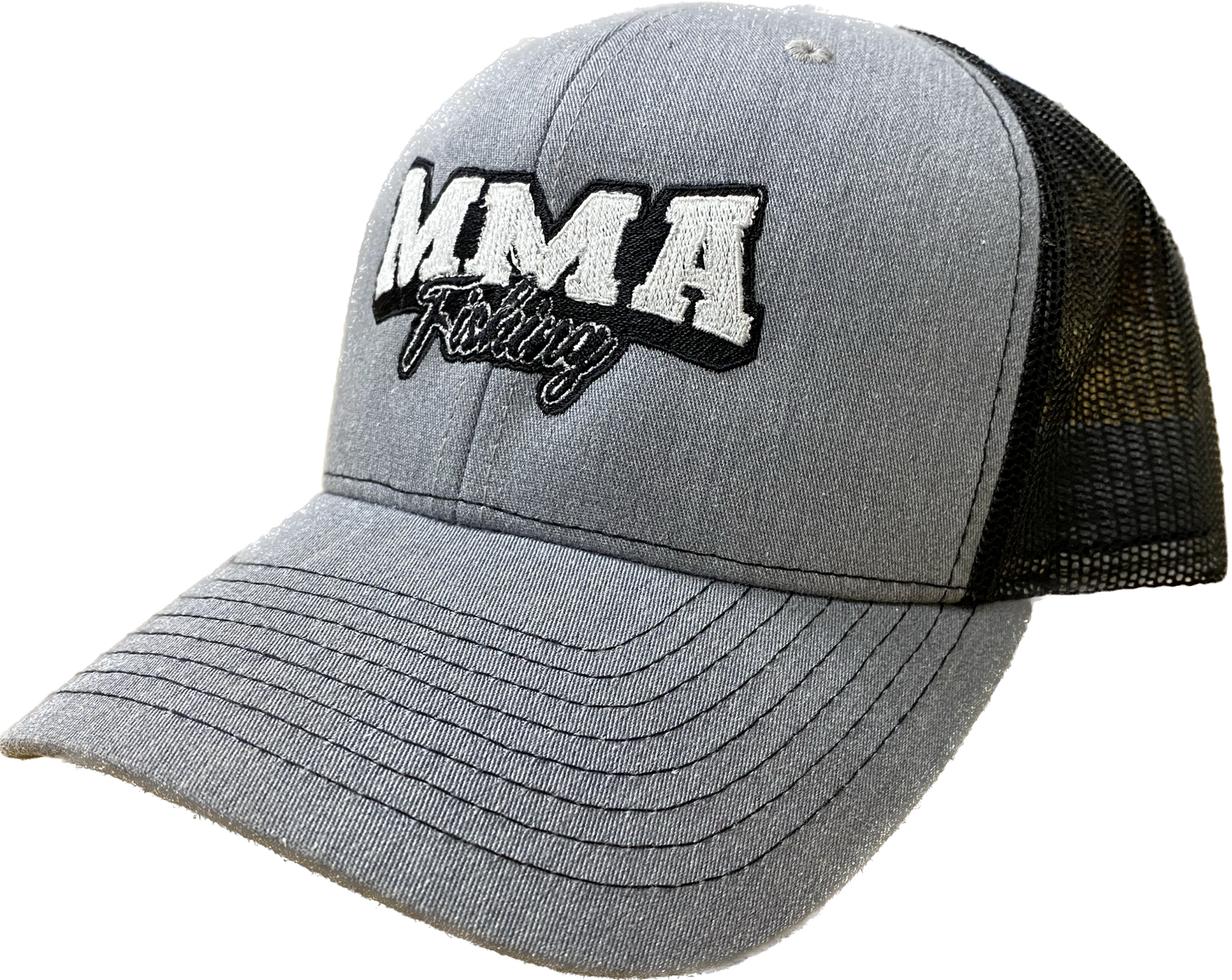 MMA Fishing Hat Black/Gray