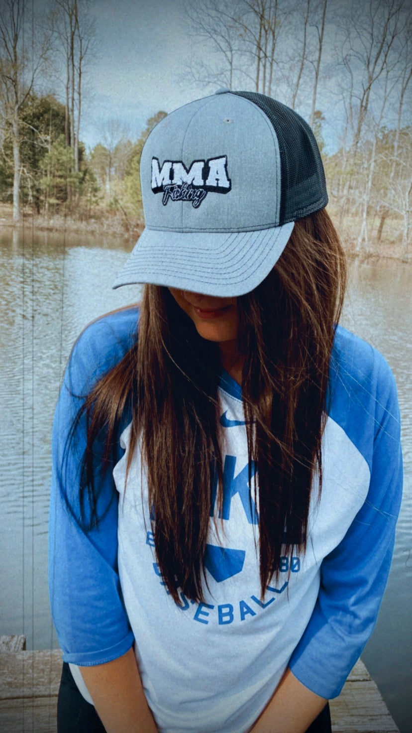 MMA Fishing Hat Black/Gray